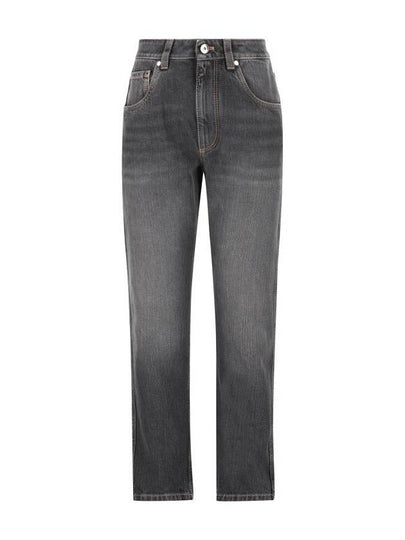 Straight Crop Jeans MA095P5847C8999 - BRUNELLO CUCINELLI - BALAAN 2