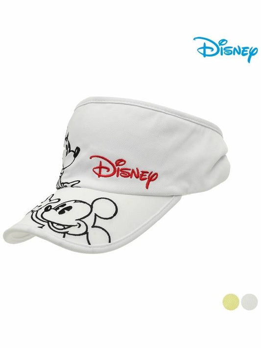 Women s Embroidered Banding Sun Visor Cap DL2LAC030 - DISNEY GOLF - BALAAN 2