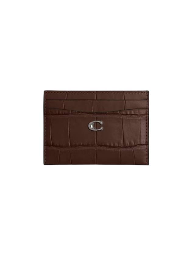 Essential Card Wallet Brown - COACH - BALAAN 1