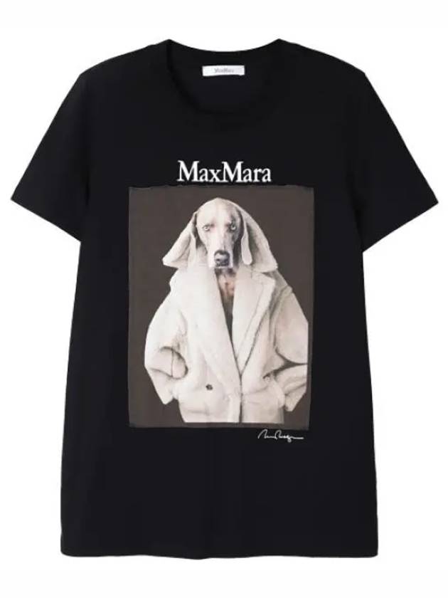 Barido Cotton T Shirt Short Sleeve Women s Tee - MAX MARA - BALAAN 1