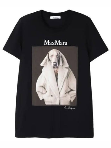 Barido Cotton T Shirt Short Sleeve Women s Tee - MAX MARA - BALAAN 1