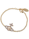 Olympia Pearl Chain Bracelet Gold - VIVIENNE WESTWOOD - BALAAN 10