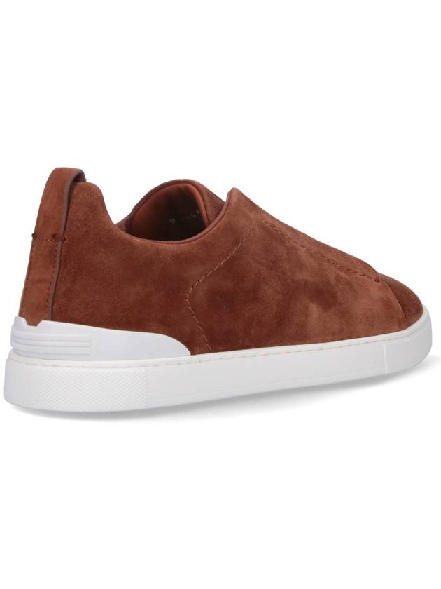 ZEGNA Sneakers Brown - ERMENEGILDO ZEGNA - BALAAN 4