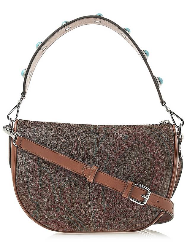 Crown Me Paisley Shoulder Bag Brown - ETRO - BALAAN 4