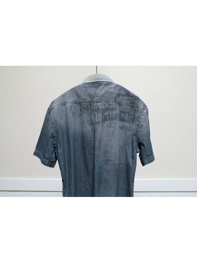 men denim shirt - JOHN GALLIANO - BALAAN 7