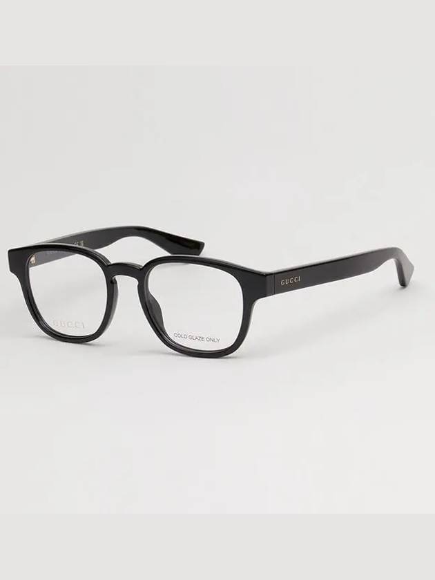 Eyewear Logo Square Eyeglasses Black - GUCCI - BALAAN 9