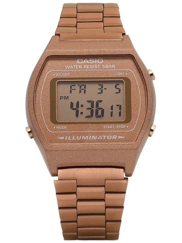 B640WC 5ADF B640WC 5A Rose Gold Digital Metal Watch - CASIO - BALAAN 6