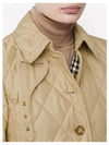 Diamond Quilted Thermoregulated Jacket New Chino Beige - BURBERRY - BALAAN 6