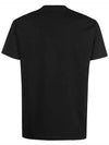 ORB Logo Cotton Short Sleeve T-Shirt Black - VIVIENNE WESTWOOD - BALAAN 4