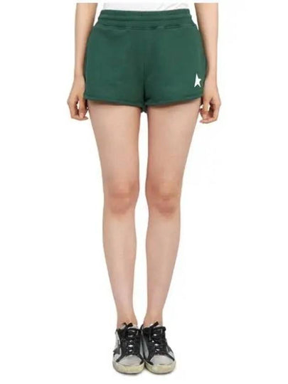 Star Collection White Star Green Diana Shorts Green - GOLDEN GOOSE - BALAAN 2