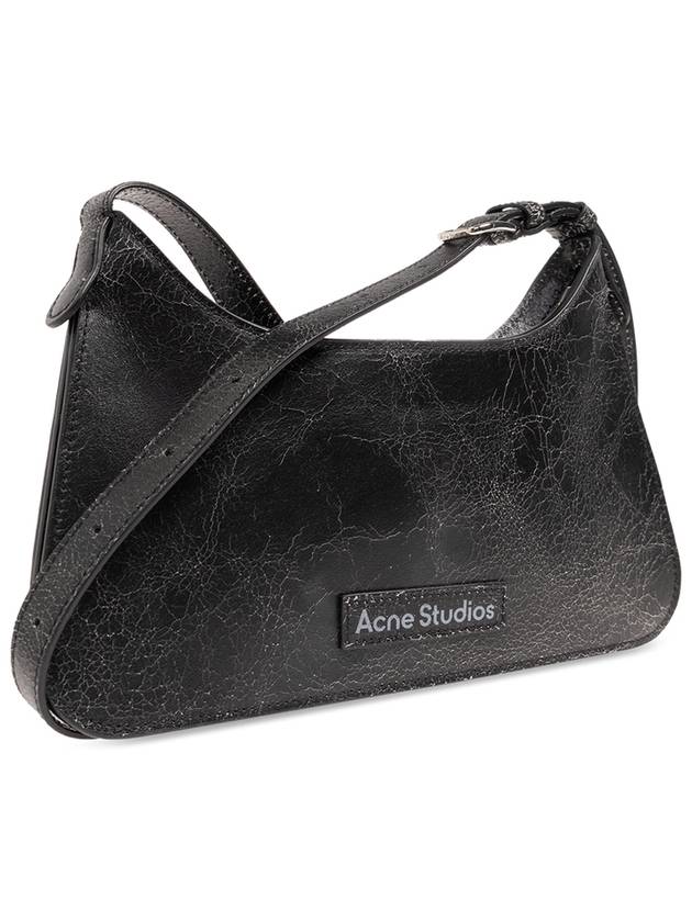 Platt Small Shoulder Bag Black - ACNE STUDIOS - BALAAN 5