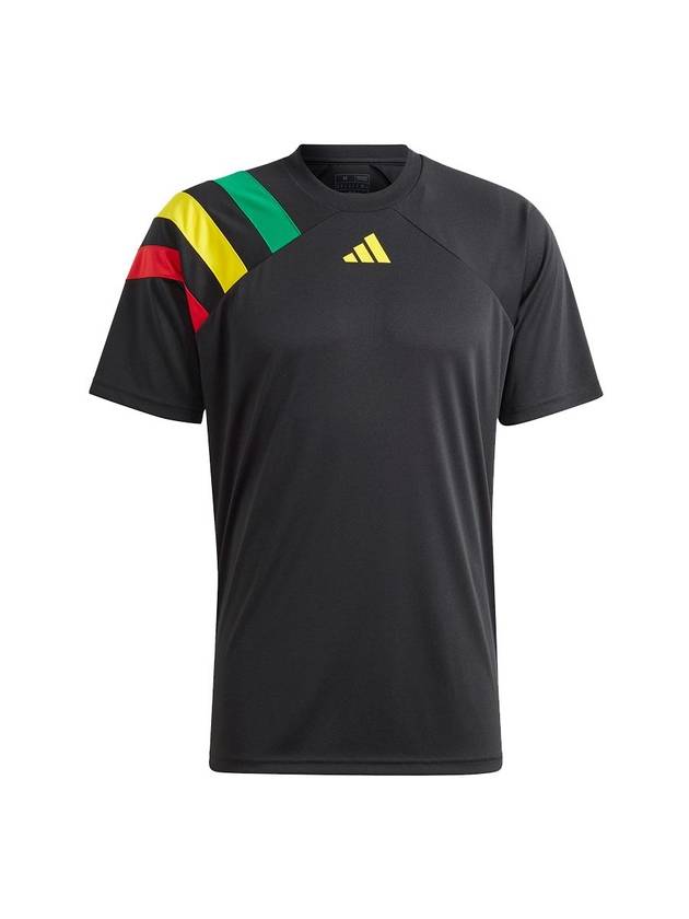 Portore 23 Jersey Short Sleeve T-Shirt Black - ADIDAS - BALAAN 1