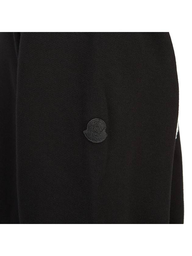 Printed Hoodie Black - MONCLER - BALAAN 10