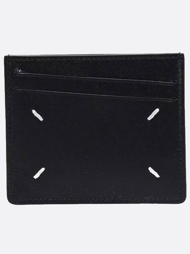 Stitch Diagonal Card Wallet Black - MAISON MARGIELA - BALAAN 2