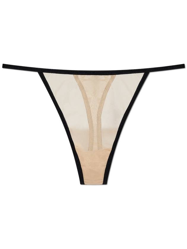 Dsquared2 Transparent Thongs, Women's, Beige - DSQUARED2 - BALAAN 1