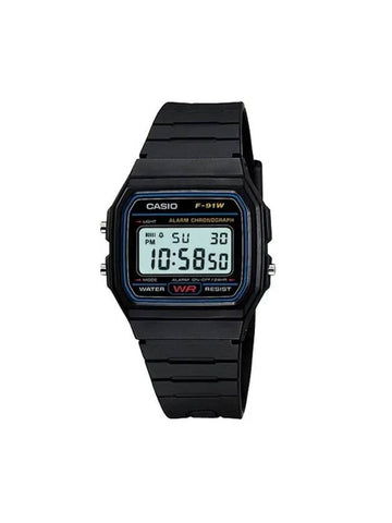 Resin Quartz Sports Watch Black - CASIO - BALAAN 1