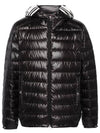 Cornour Logo Short Down Padding Black - MONCLER - BALAAN 2