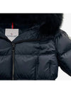 1C00022 595FE 778 BOEDIC Navy fur hood long padding - MONCLER - BALAAN 4