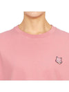 Bold Fox Head Patch Comfort Short Sleeve T-Shirt Rosebud - MAISON KITSUNE - BALAAN 6