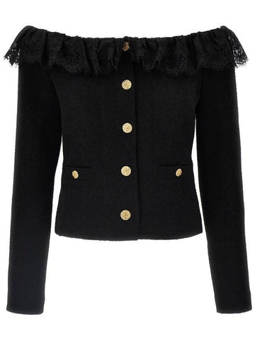 Alessandra Rich Boucle Tweed Short Jacket - ALESSANDRA RICH - BALAAN 1