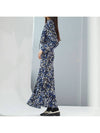 Isabelle Petal Long Slit A-Line Skirt Blue - RS9SEOUL - BALAAN 4