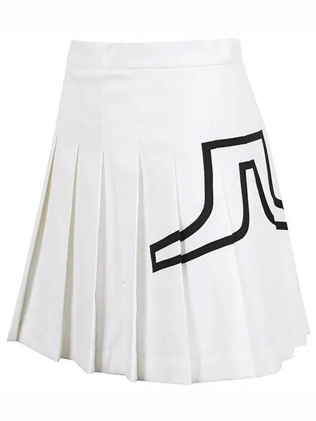 Naomi Pleated Skirt White - J.LINDEBERG - BALAAN 3