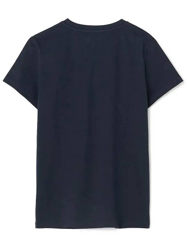 VPC Logo Organic Cotton Short Sleeve T-Shirt Navy - A.P.C. - BALAAN 4