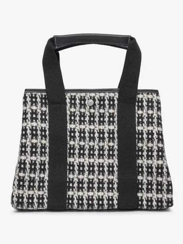 Medium Traverse Square Tweed Tote Bag Black TRAVERSEEMBLACK - RUE DE VERNEUIL - BALAAN 1