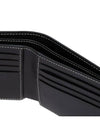 Center Stitch Halfwallet Black - TOD'S - BALAAN.