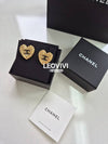 CC logo heart earrings gold color earrings ABC948 - CHANEL - BALAAN 2