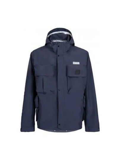 Metropolis Series Gore-Tex 3L Infinium Hooded Jacket Navy - CP COMPANY - BALAAN 2