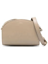 Demi Lune Mini Half Moon Cross Bag Grey - A.P.C. - BALAAN 3