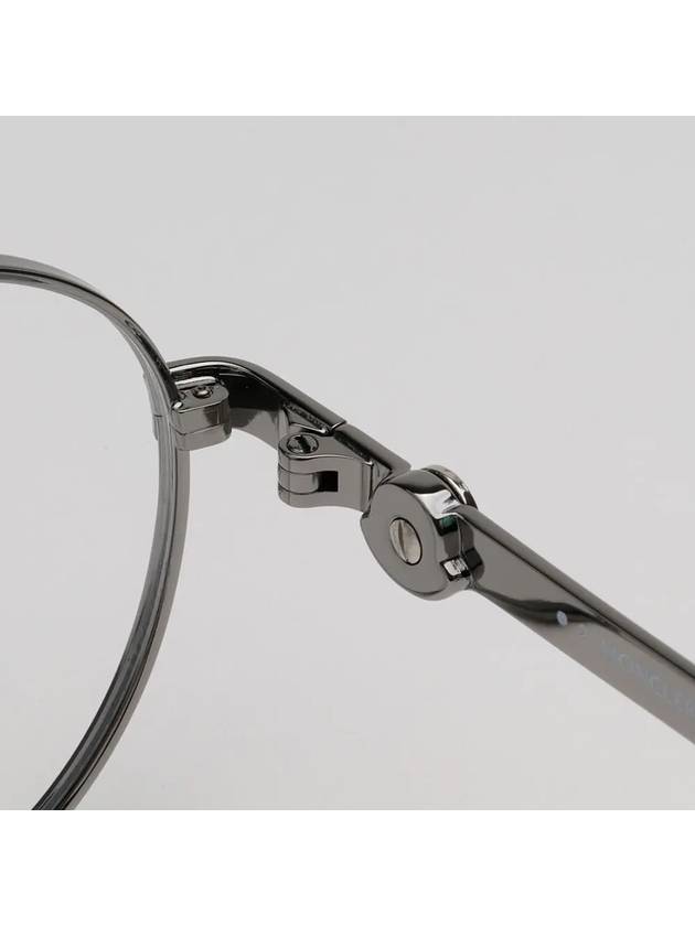 Round Metal Eyeglasses Silver - MONCLER - BALAAN 7