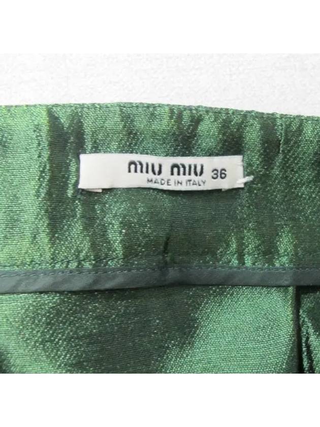 Smith Market Silk Skirt Women s Clothing - MIU MIU - BALAAN 4