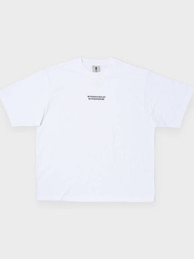 TRIANGEL RIB TEE WHITE - STOCKHOLM SYNDROME - BALAAN 1