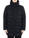 Men s Nylon Multi Pocket Long Padded Jacket Black PI0191U 12004Z 9389 - HERNO - BALAAN 2