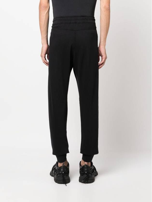 Light Fleece Utility Track Pants Black - CP COMPANY - BALAAN 6