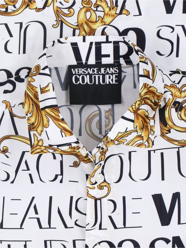 VERSACE JEANS COUTURE Shirts White - VERSACE - BALAAN 5