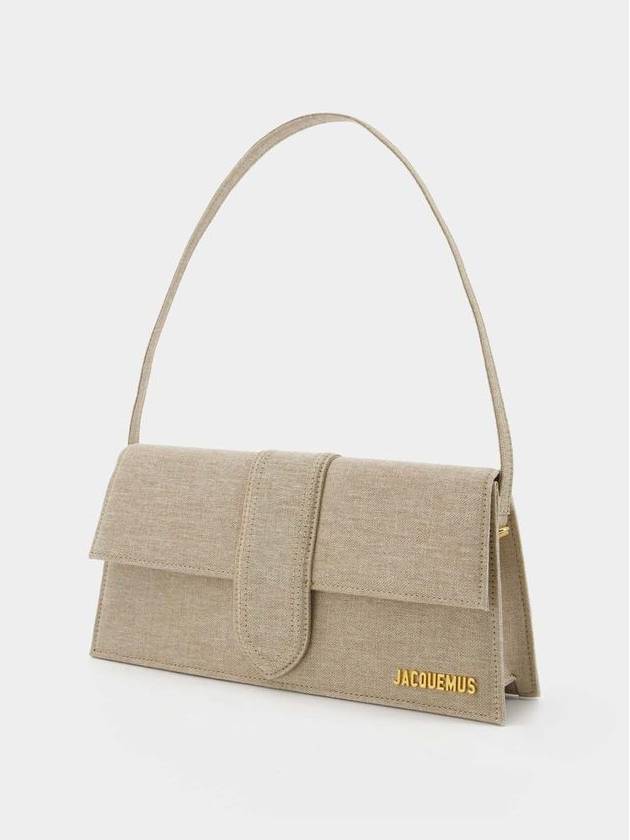 Le Bambino Long Flap Shoulder Bag Light Beige - JACQUEMUS - BALAAN 3