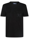 MADERA pocket logo t shirt black 2429976011 005 - MAX MARA - BALAAN 1