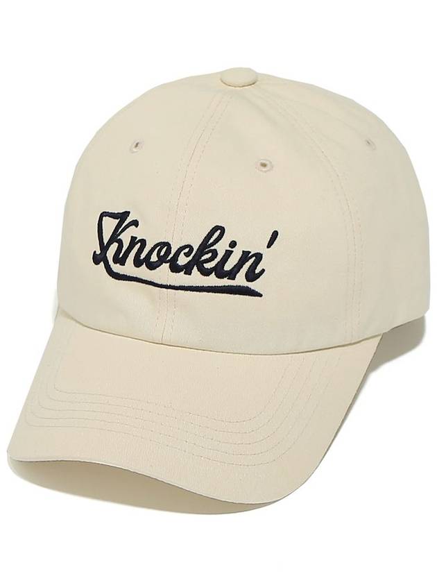 Nucking Logo BB Ball Cap Ivory - OGARP - BALAAN 3