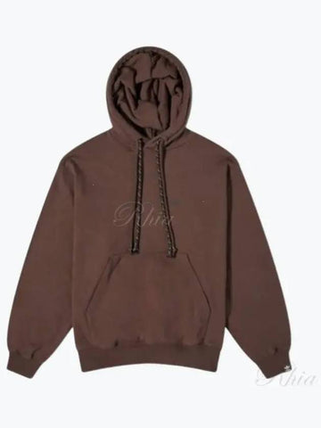 24 IY9519 Brown Logo Printing Hooded Sweatshirt - SONG FOR THE MUTE - BALAAN 1