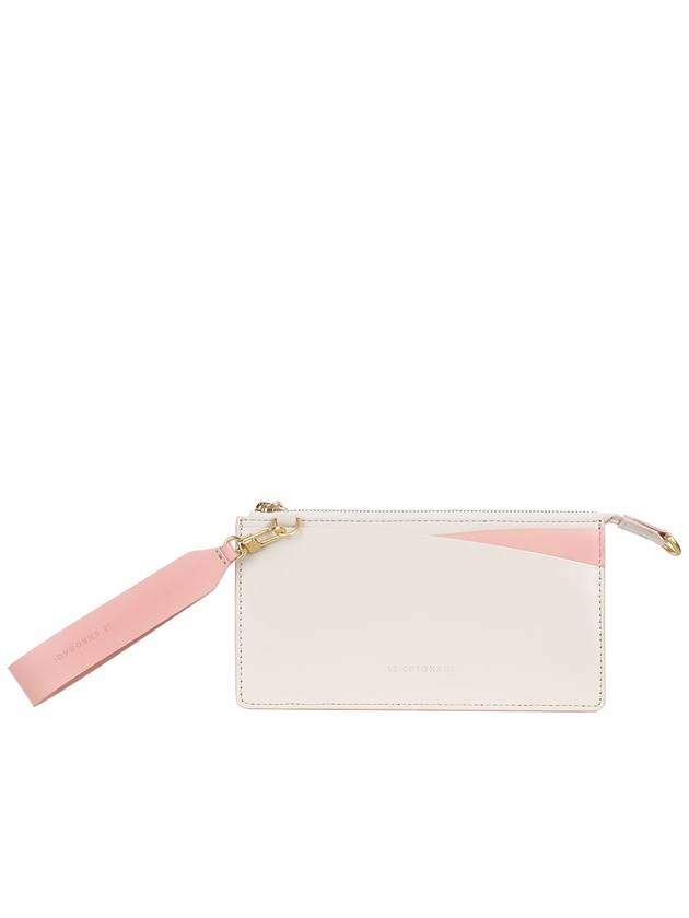 Fjord horizontal cell phone bag beige pink - LECHROMAQI - BALAAN 2