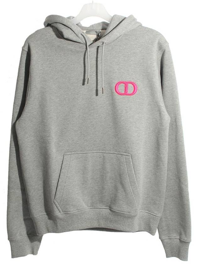 CD embroidered logo hood gray pink 113J698B0531 C884 - DIOR - BALAAN 1