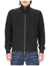 SYD fleece zip-up jacket black - PARAJUMPERS - BALAAN 3