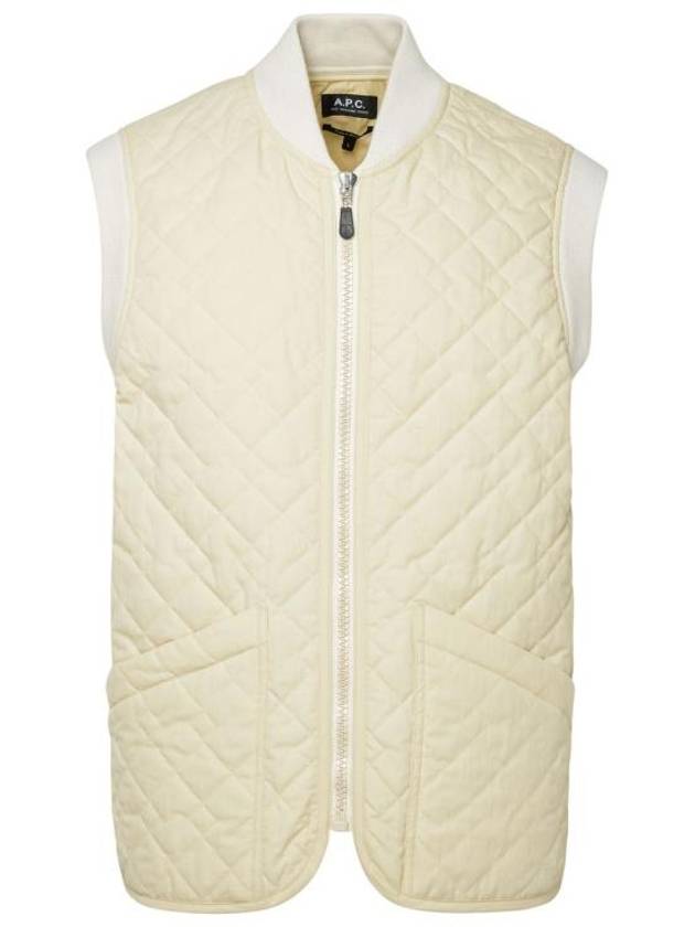 Quilted Vest Ivory - A.P.C. - BALAAN 2