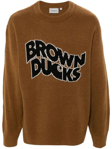 Carhartt WIP Brown Ducks Sweater I033863 - CARHARTT WIP - BALAAN 1