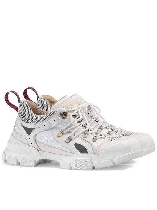 Flashtrek Low Top Sneakers White - GUCCI - BALAAN 2