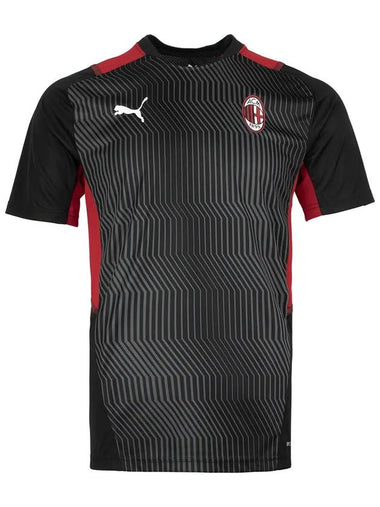 AC Milan Training Jersey Short Sleeve T-Shirt Black - PUMA - BALAAN 1