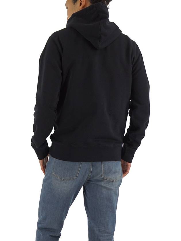 Fox Head Patch Regular Hoodie Black - MAISON KITSUNE - BALAAN 6